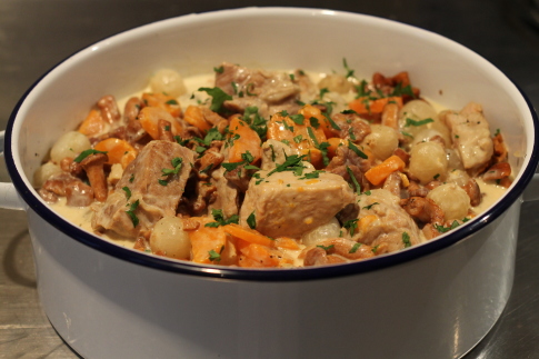 Blanquette de Veau au Girolle 